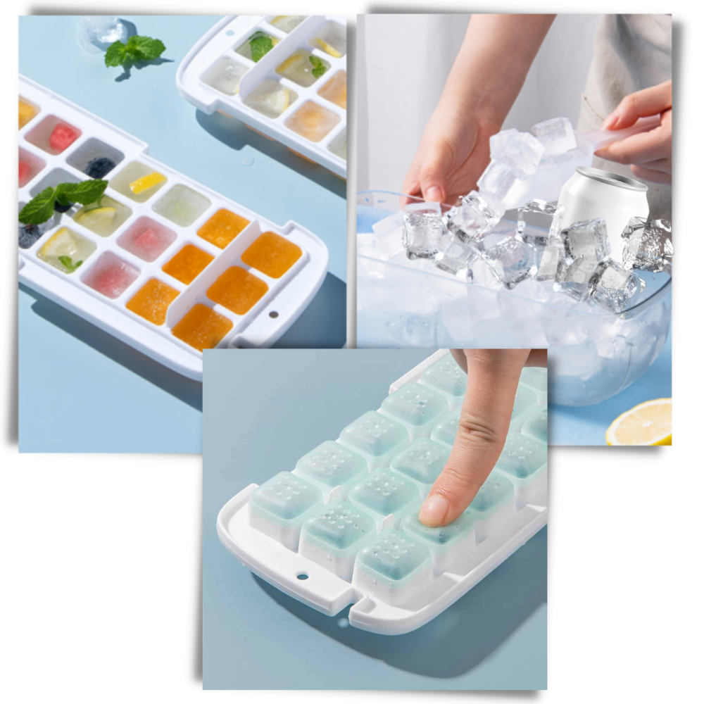 Silicone Ice Cube Mold Tray