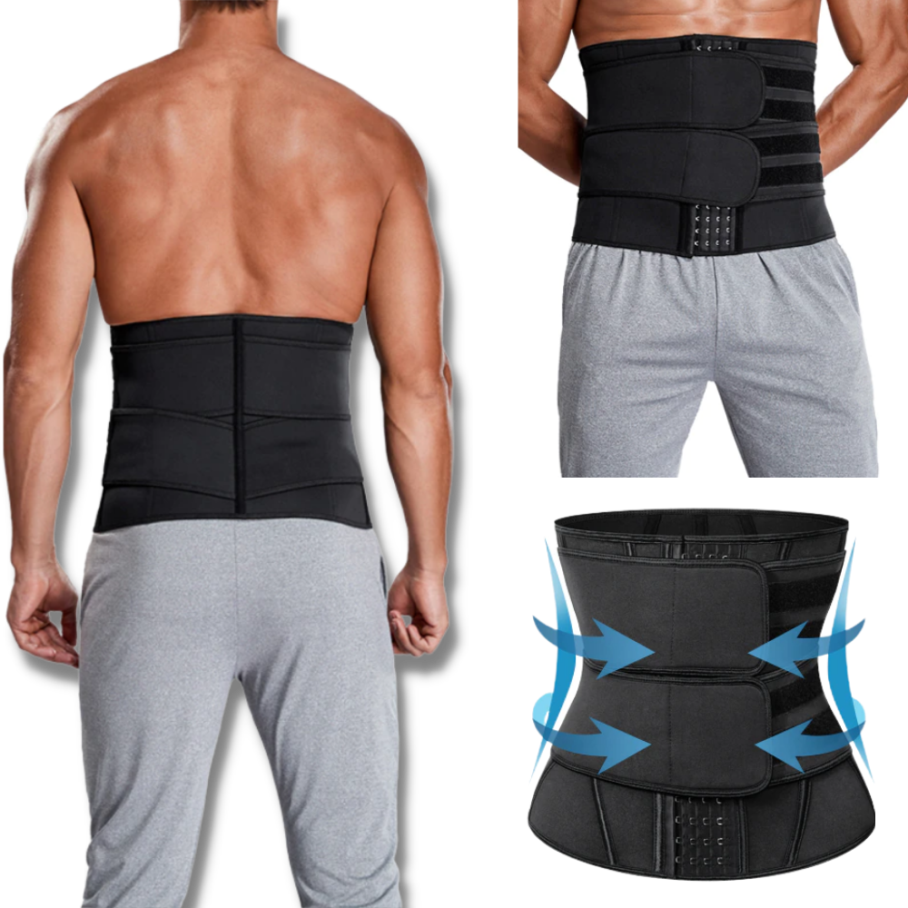 Double Strap Sauna Waist Trainer -