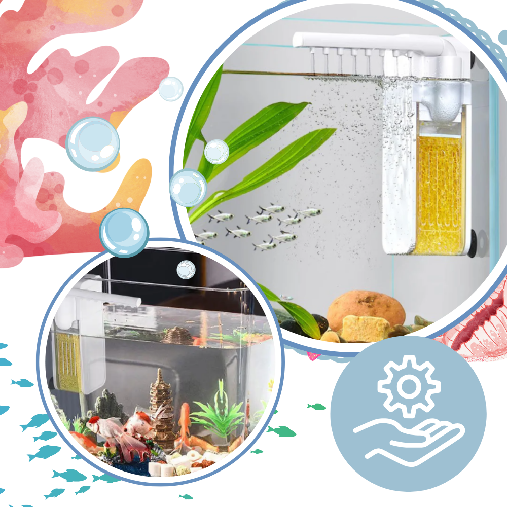 Clog-Resistant Fish Tank Filter Pump - Ozerty