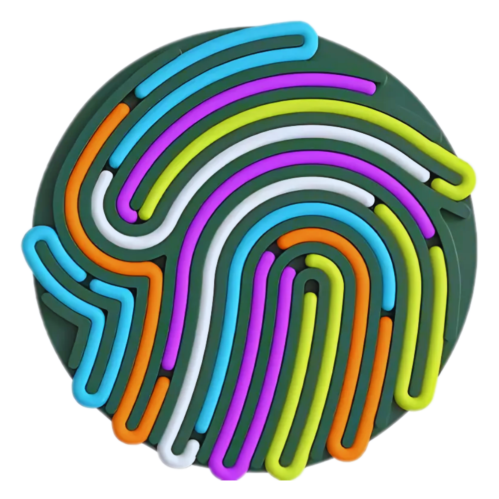 Stress Relief Sensory Activity Board -Green - Ozerty