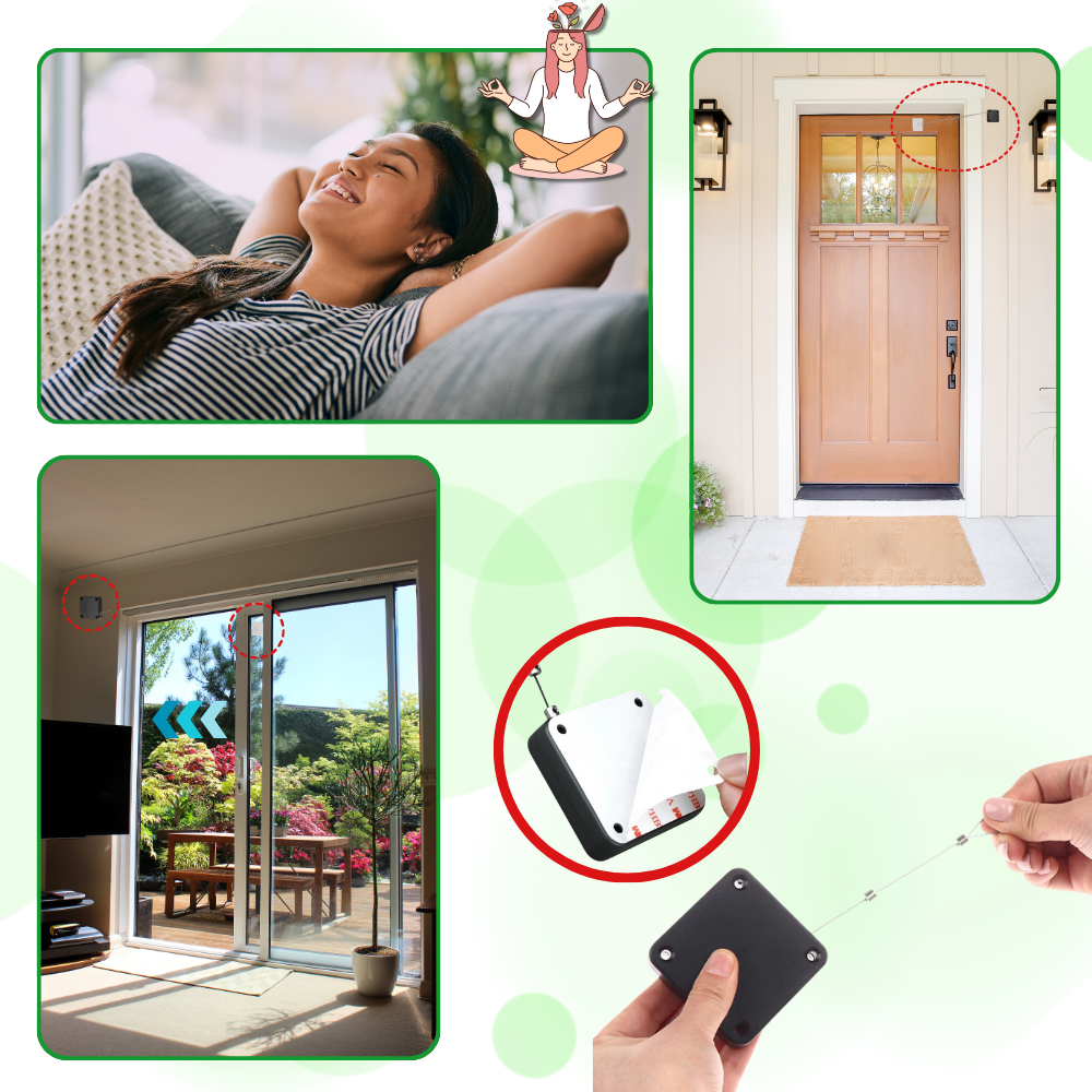 Punch-free Automatic Door Closer - Ozerty