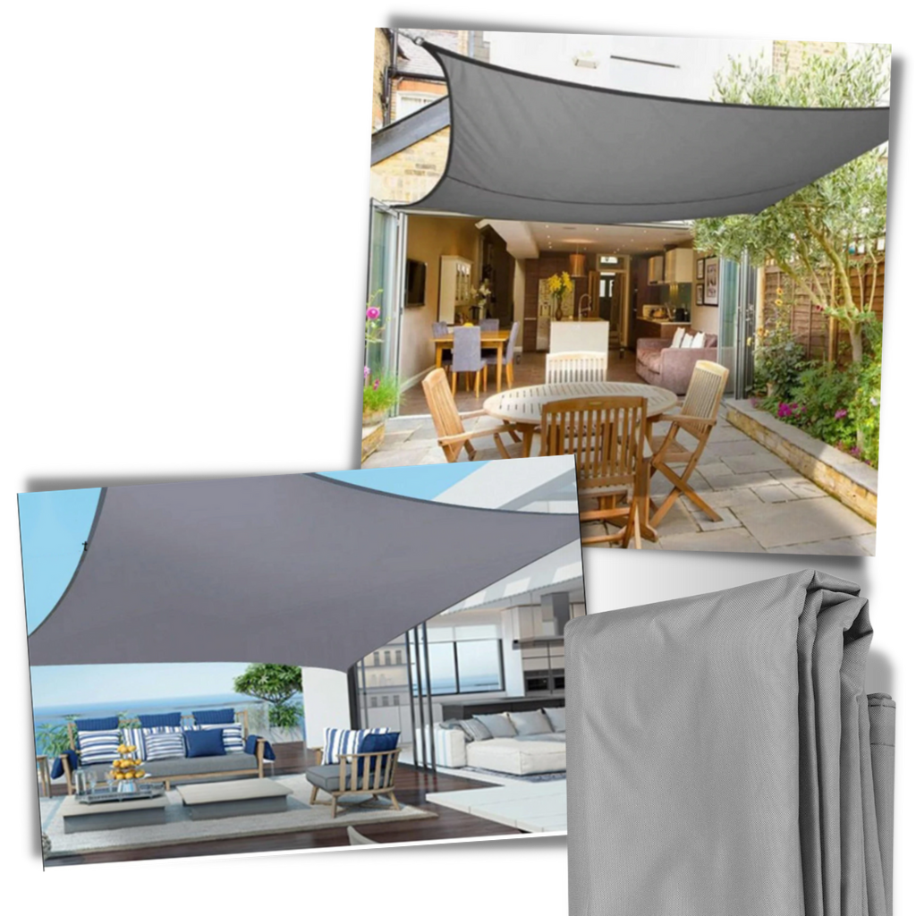 Weatherproof Rectangular Sun Shade sail