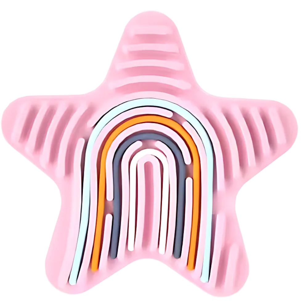 Stress Relief Sensory Activity Board -Pink - Ozerty